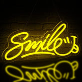 Smile Neon Sign